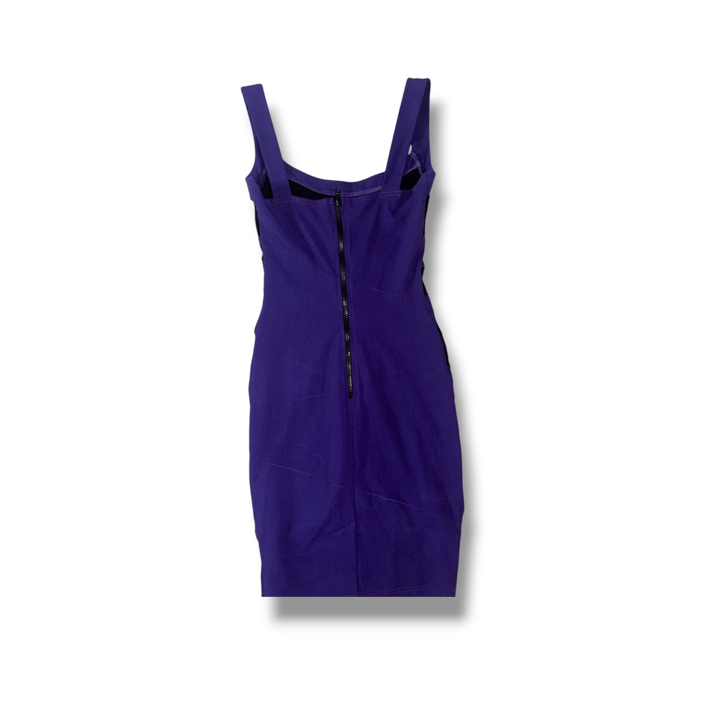 Jane Norman Purple Bandage Mini Dress