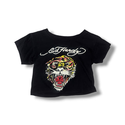Ed Hardy Black Lion Graphic T-Shirt