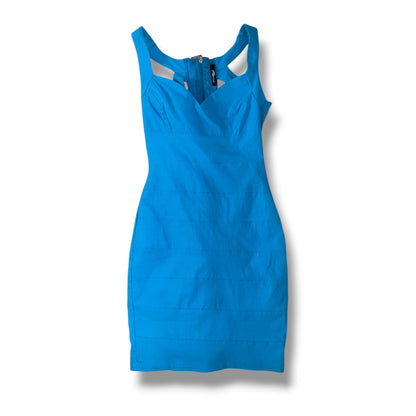 Jane Norman Blue Bandage Minidress